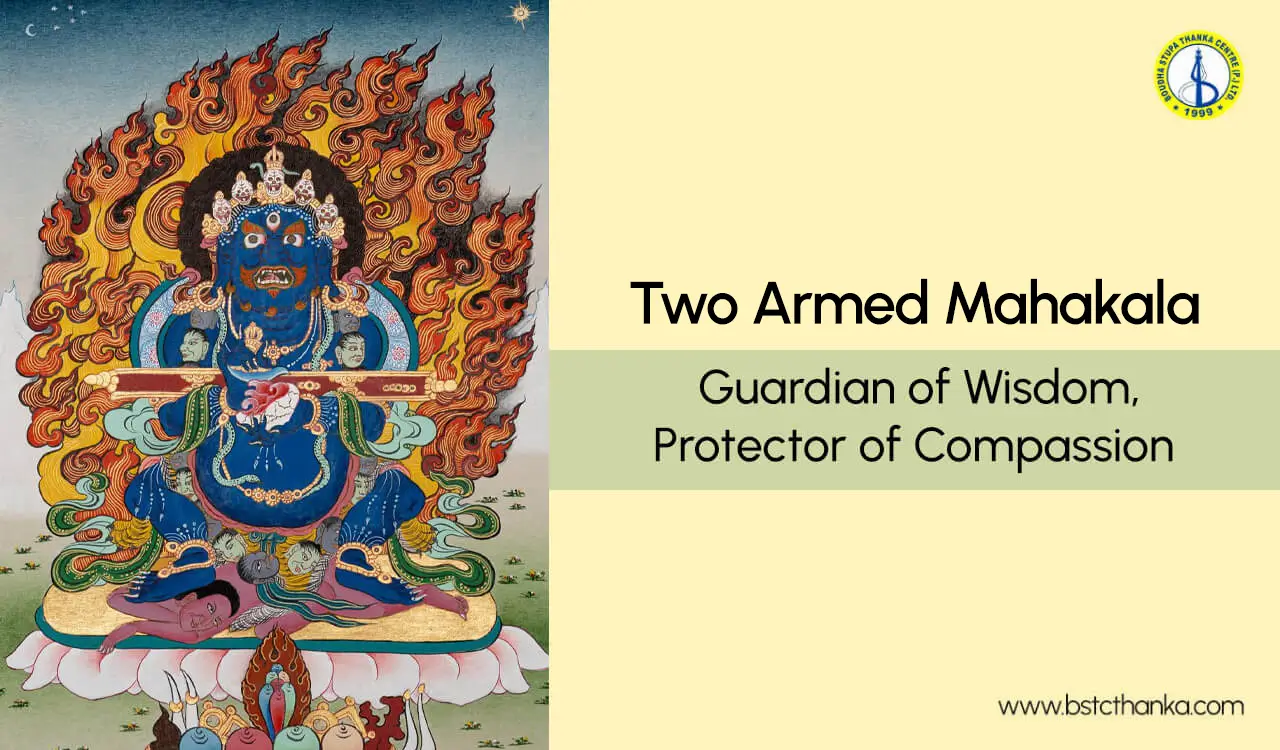 2-Armed Mahakala Thangka